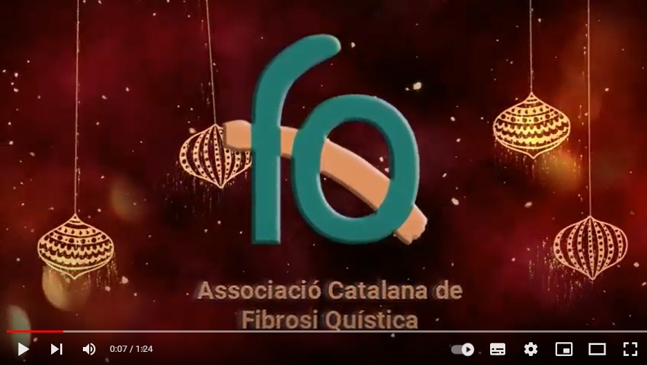 ¡La Asociación Catalana De Fibrosis Quística Os Desea Unas Felices Fiestas!