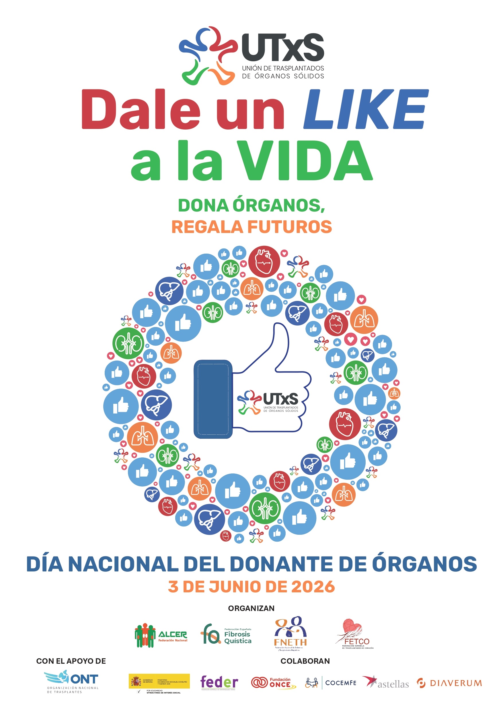 El Dia 3 De Juny Celebrem El  Dia Del Donant D’Òrgans I Teixits