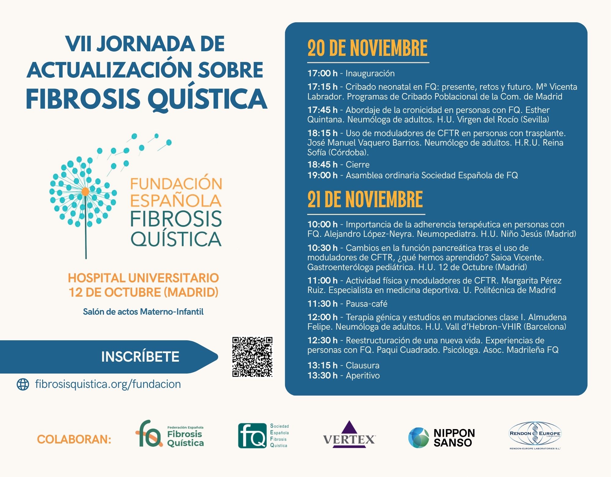 VII Jornada D’Actualitzaci En Fibrosi Quística De La Fundació Espanyola De FQ